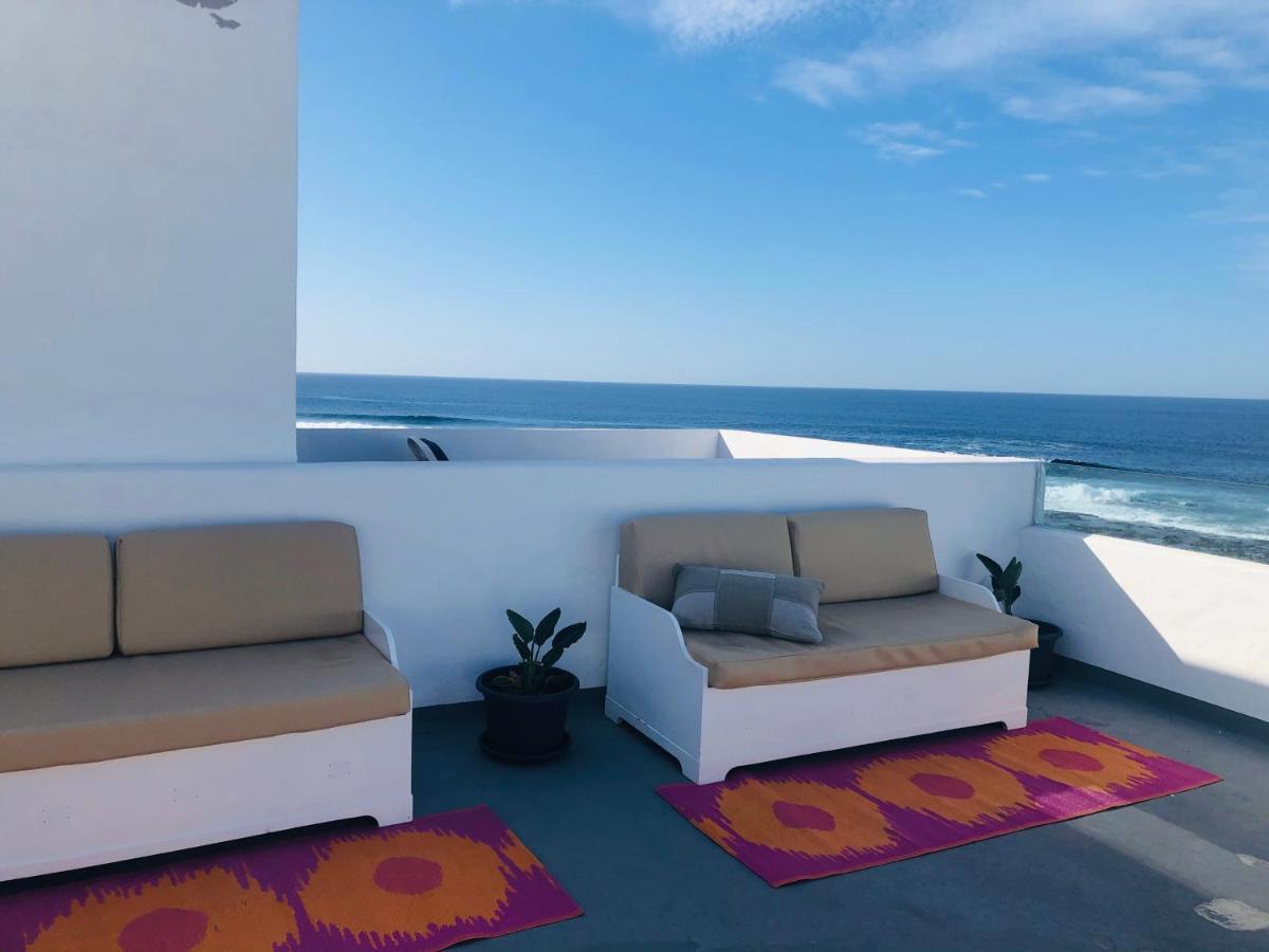 Casa Anclada En La Santa- 4 Apartamentos Frente Al Mar- 1ª Linea Solarium Barbacoa Eksteriør bilde